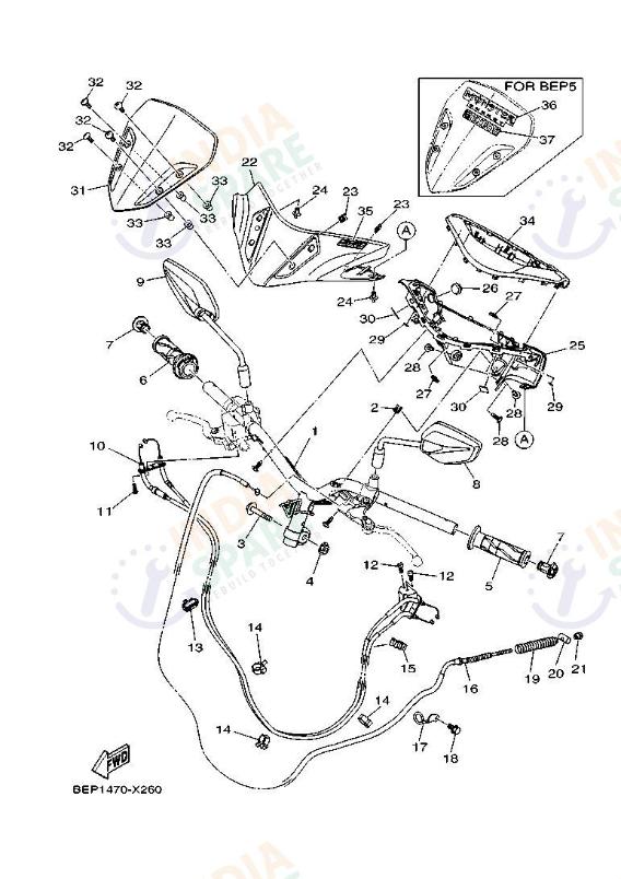 STEERING HANDLE & CABLE